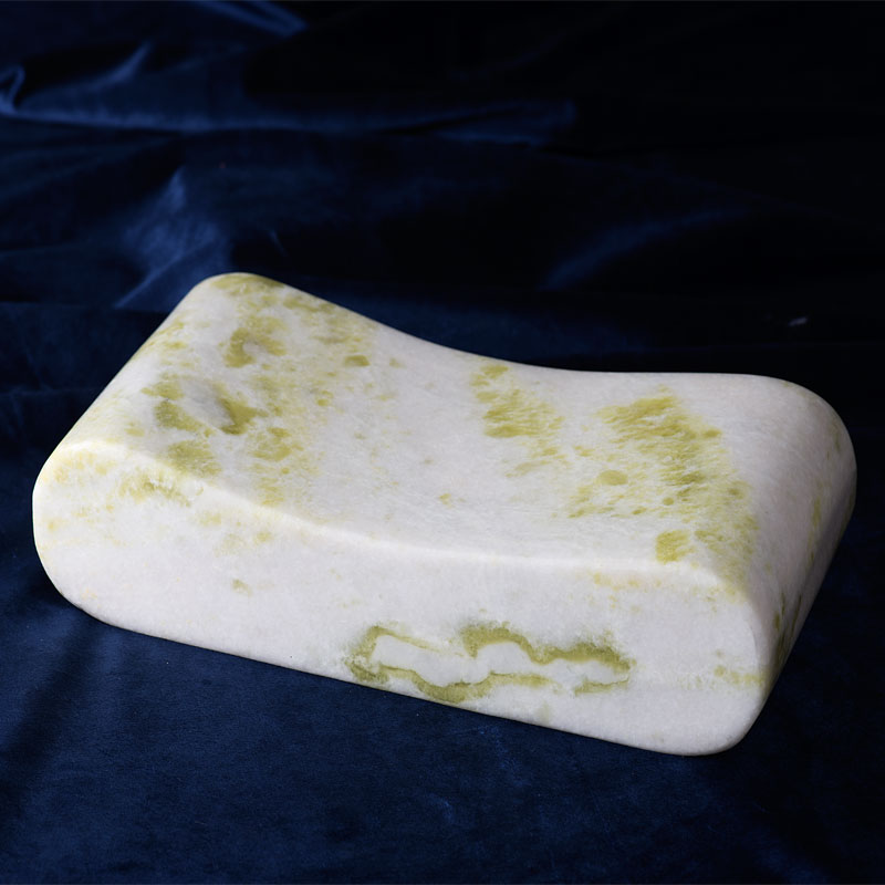 玉石枕頭-臺(tái)灣枕-藍(lán)田玉禮品